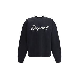 Dsquared² Black Cotton Men's Sweatshirt